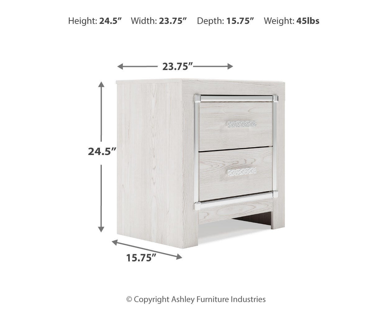 Altyra Storage Bed, Chest and Nightstand