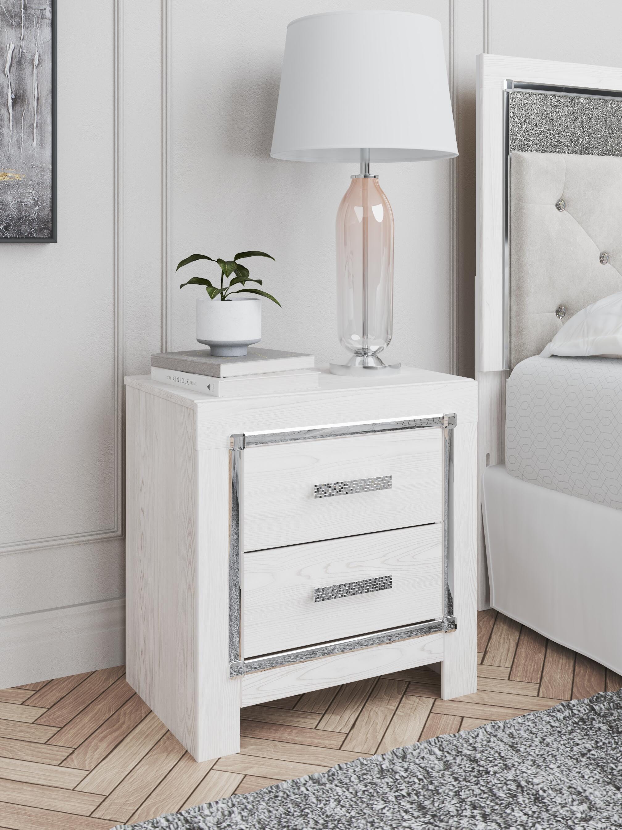 Altyra Panel Bed, Chest and Nightstand