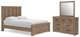Oliandon Panel Bed, Dresser and Mirror