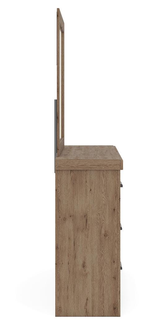 Oliandon Panel Storage Bed, Dresser, Mirror, Chest and Nightstand
