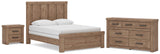 Oliandon Panel Bed, Dresser and Nightstand