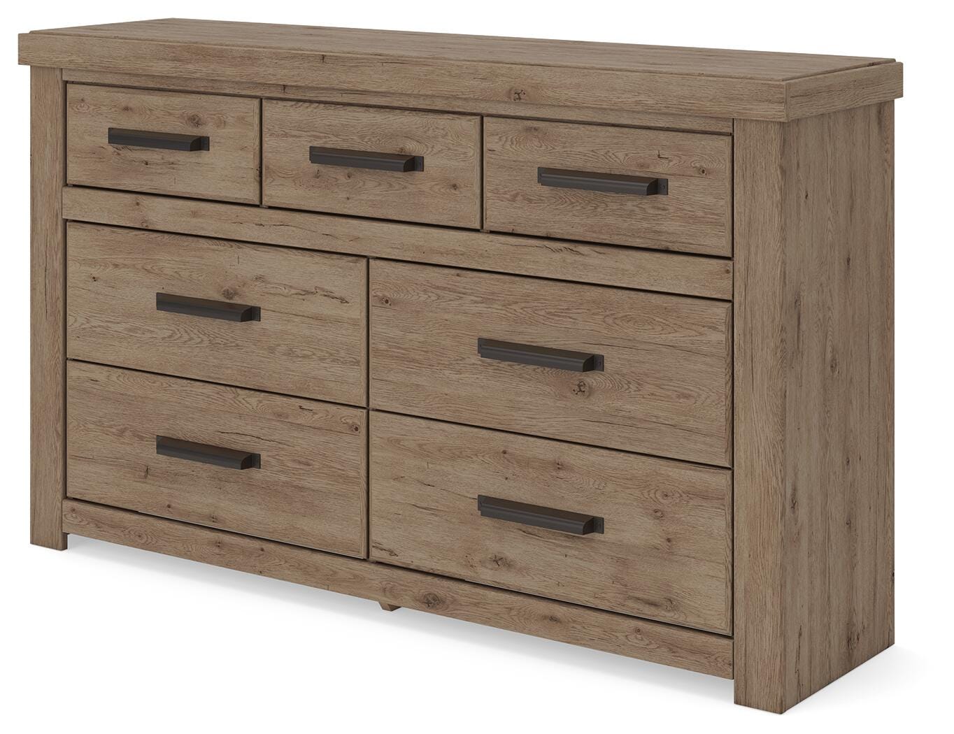 Oliandon Panel Storage Bed, Dresser and Nightstand