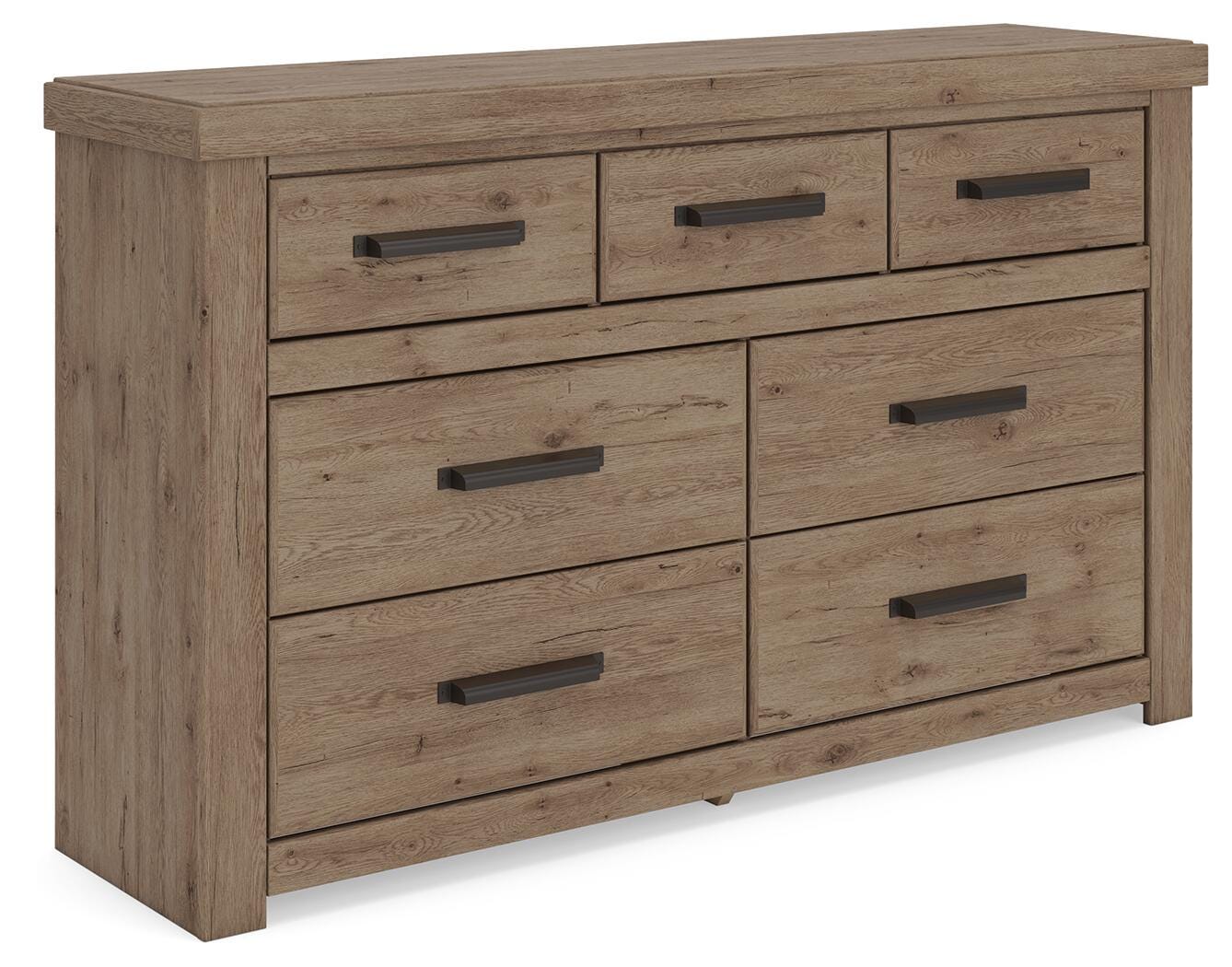 Oliandon Panel Bed, Dresser and Nightstand