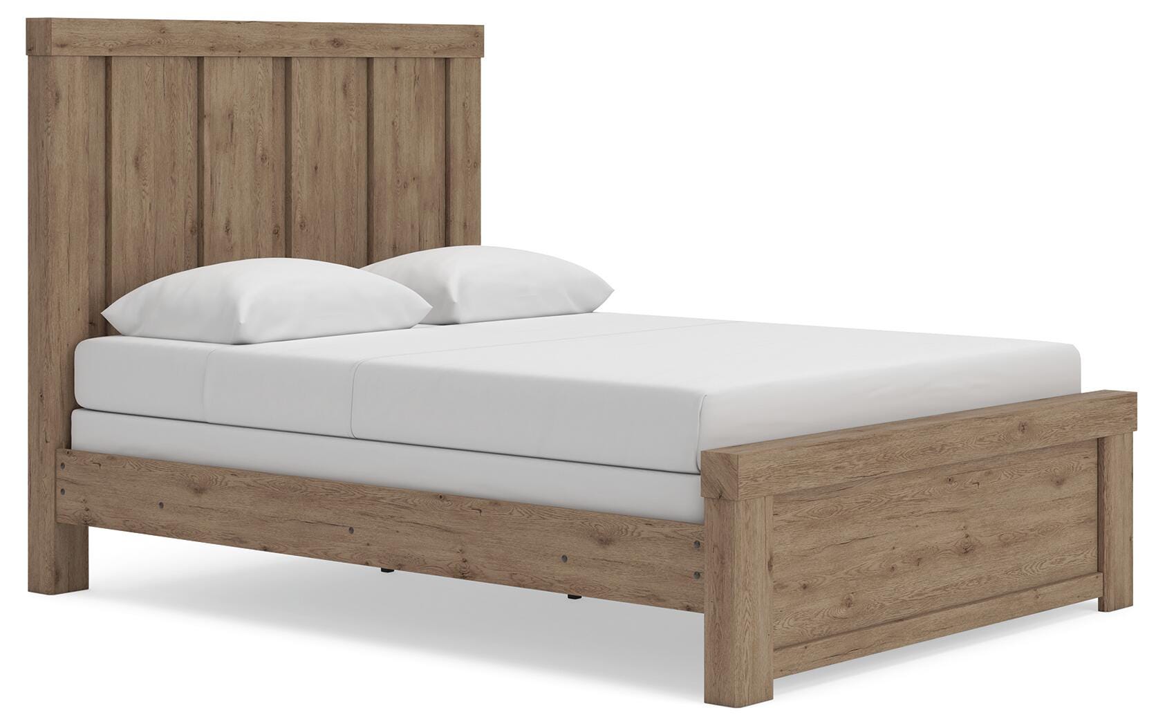 Oliandon Panel Bed, Dresser, Mirror, Chest and Nightstand