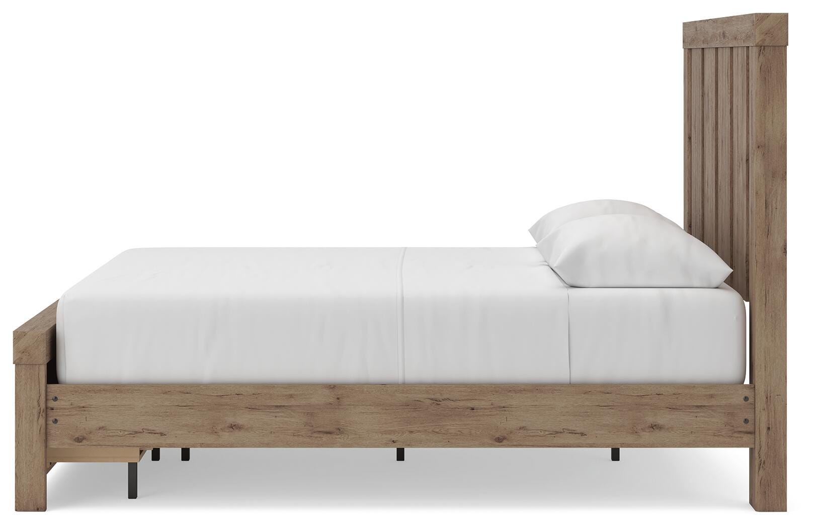 Oliandon Panel Storage Bed