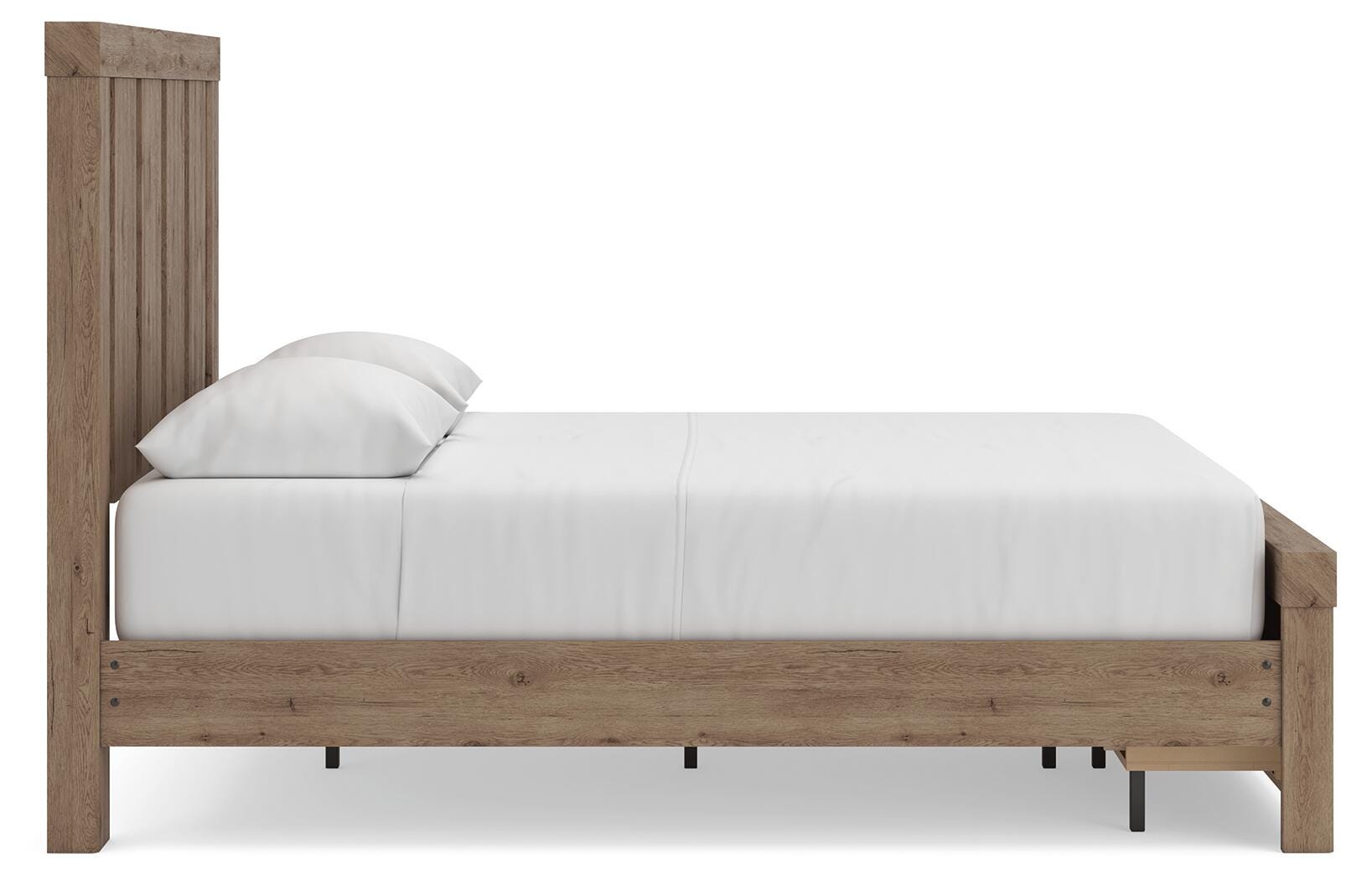 Oliandon Panel Storage Bed, Dresser and Nightstand
