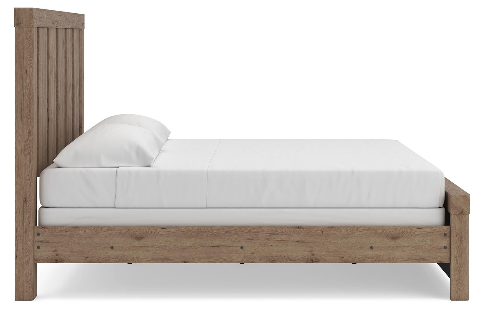 Oliandon Panel Bed. Dresser, Mirror and Nightstand