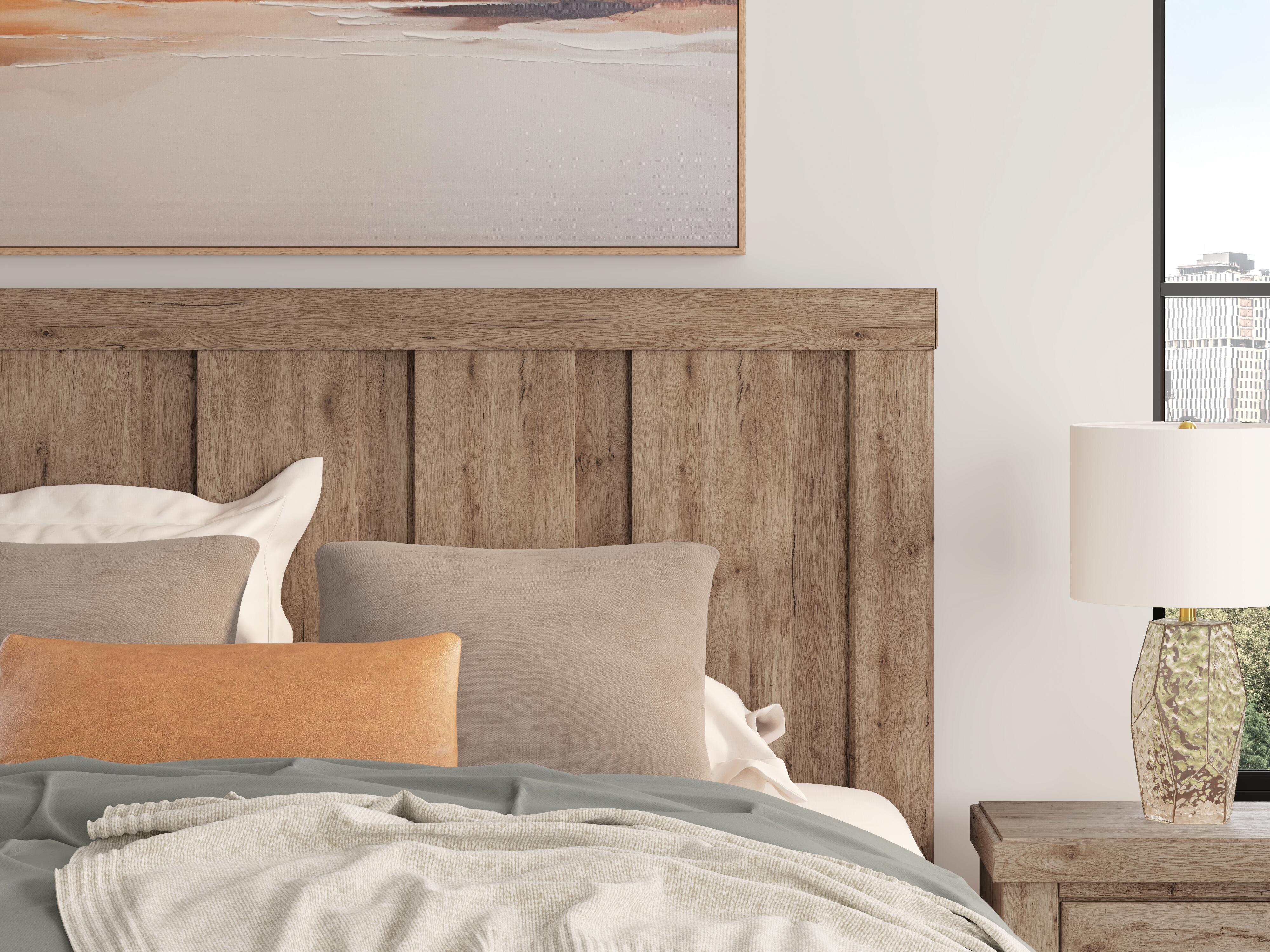 Oliandon Panel Storage Bed and Dresser