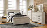 Bellaby Panel Bed with 2 Nightstands