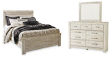 Bellaby Panel Bed, Dresser and Mirror