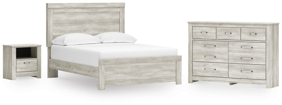 Bellaby Panel Bed with Dresser and Nightstand