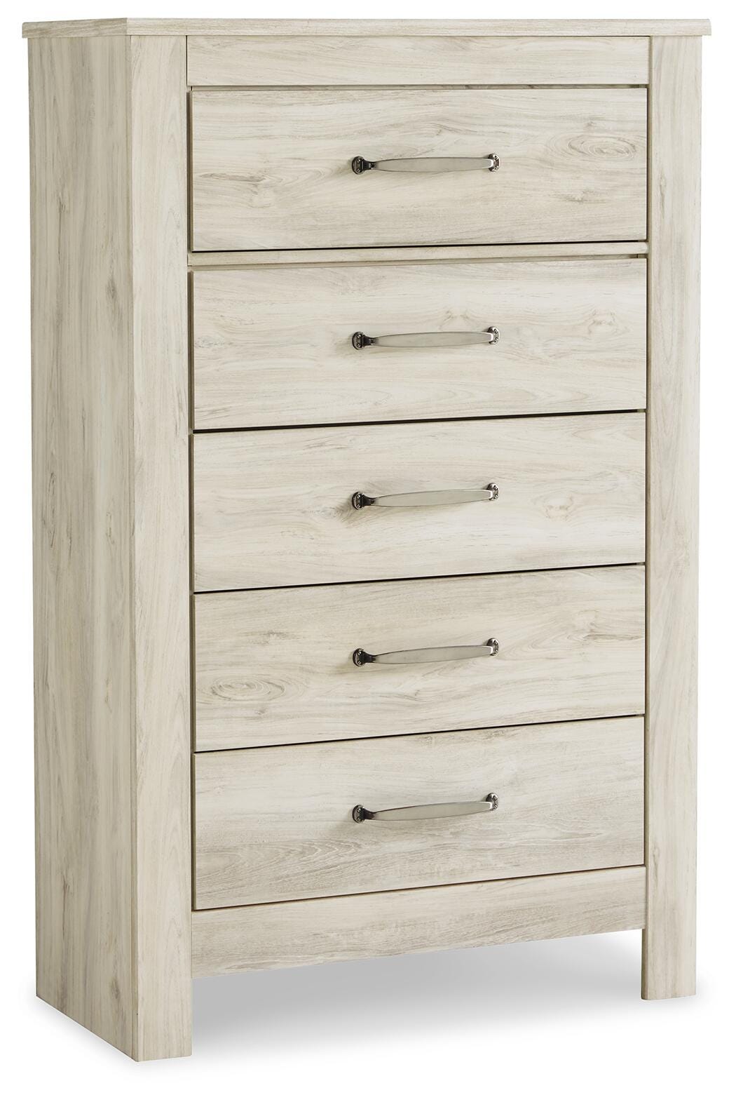 Bellaby Panel Bed, Dresser, Mirror, Chest and 2 Nightstands