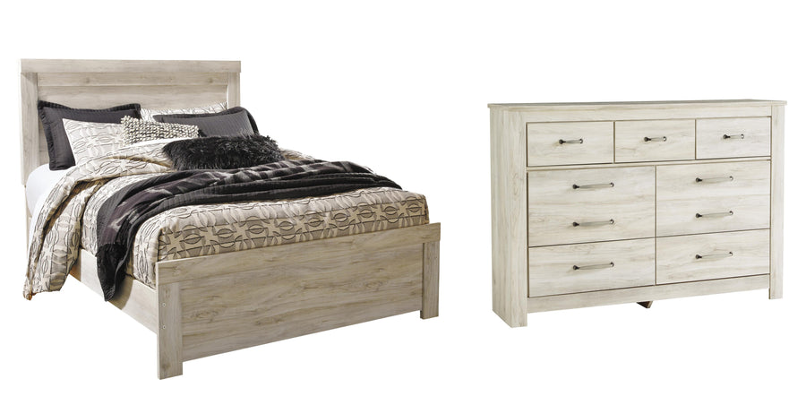 Bellaby Panel Bed with Dresser