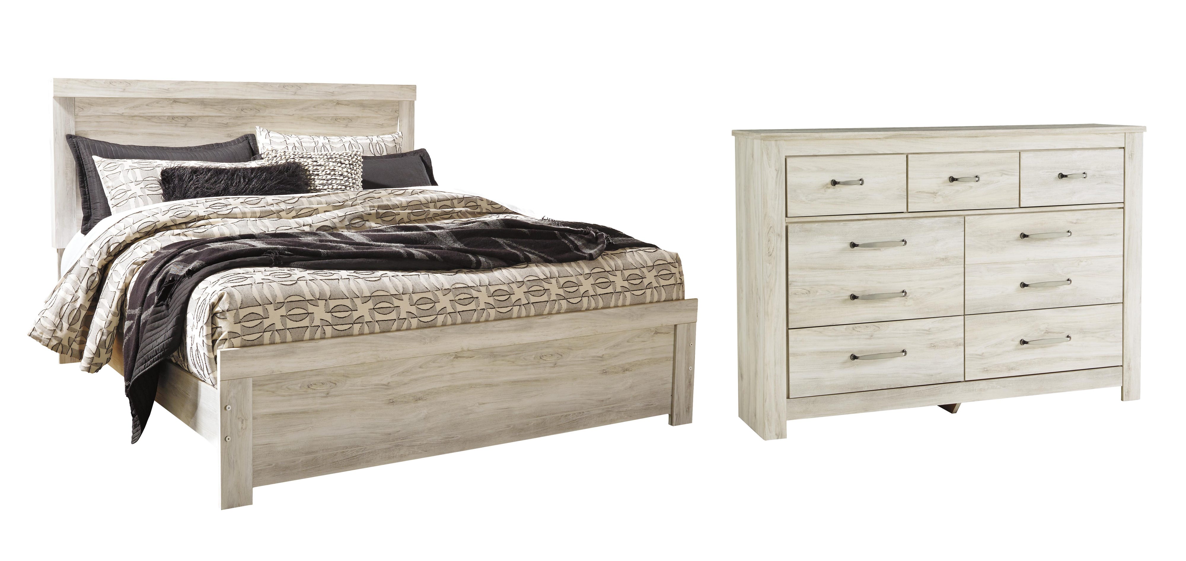 Bellaby Panel Bed with Dresser