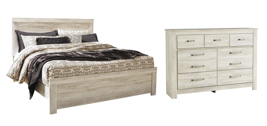 Bellaby Panel Bed with Dresser
