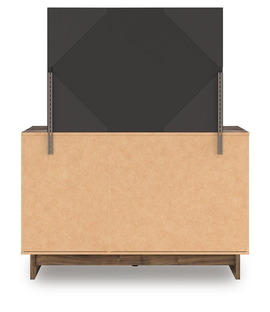 Chirason Panel Platform Bed, Dresser and Mirror
