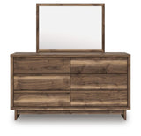 Chirason Panel Bed, Dresser and Mirror