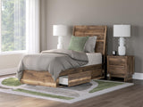 Chirason Panel Bed with Storage