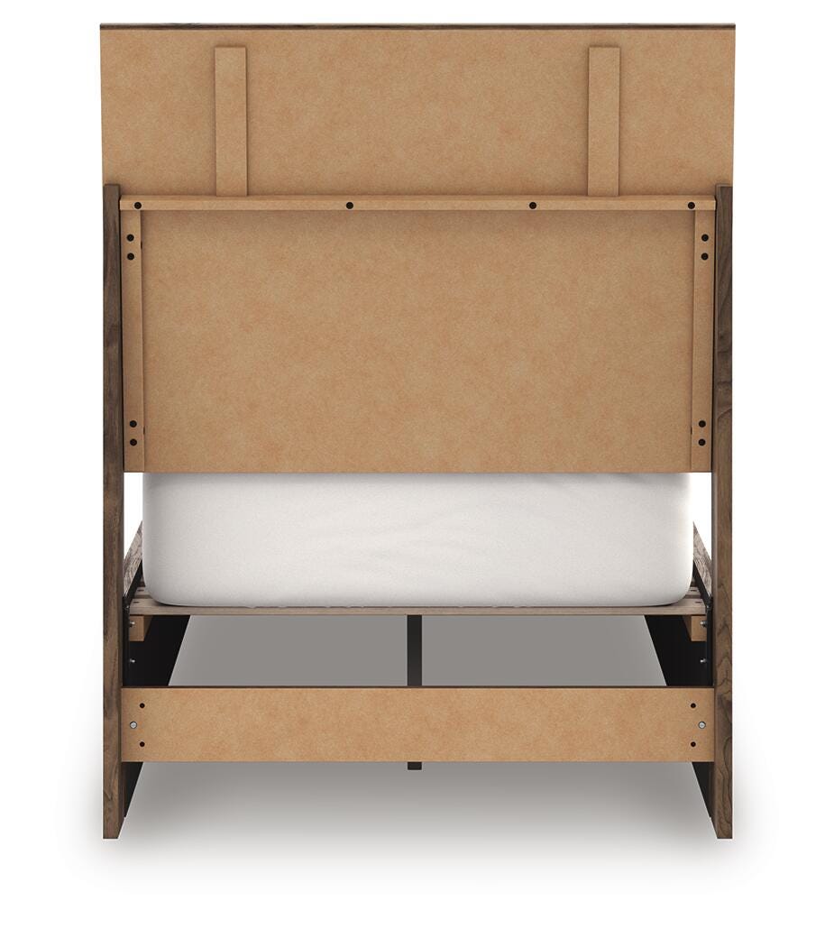 Chirason Panel Platform Bed, Dresser and Mirror