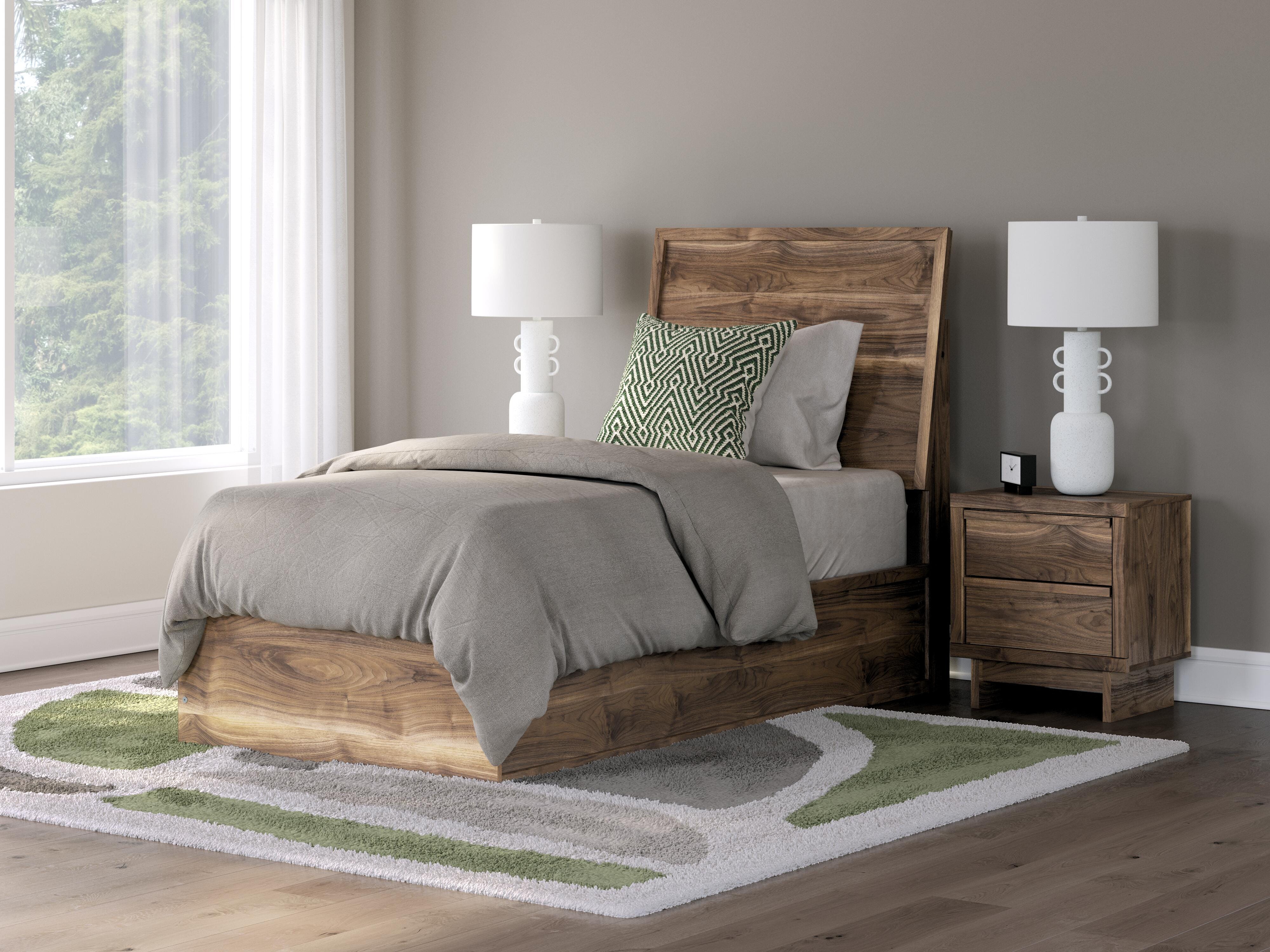 Chirason Panel Bed, Dresser and Mirror