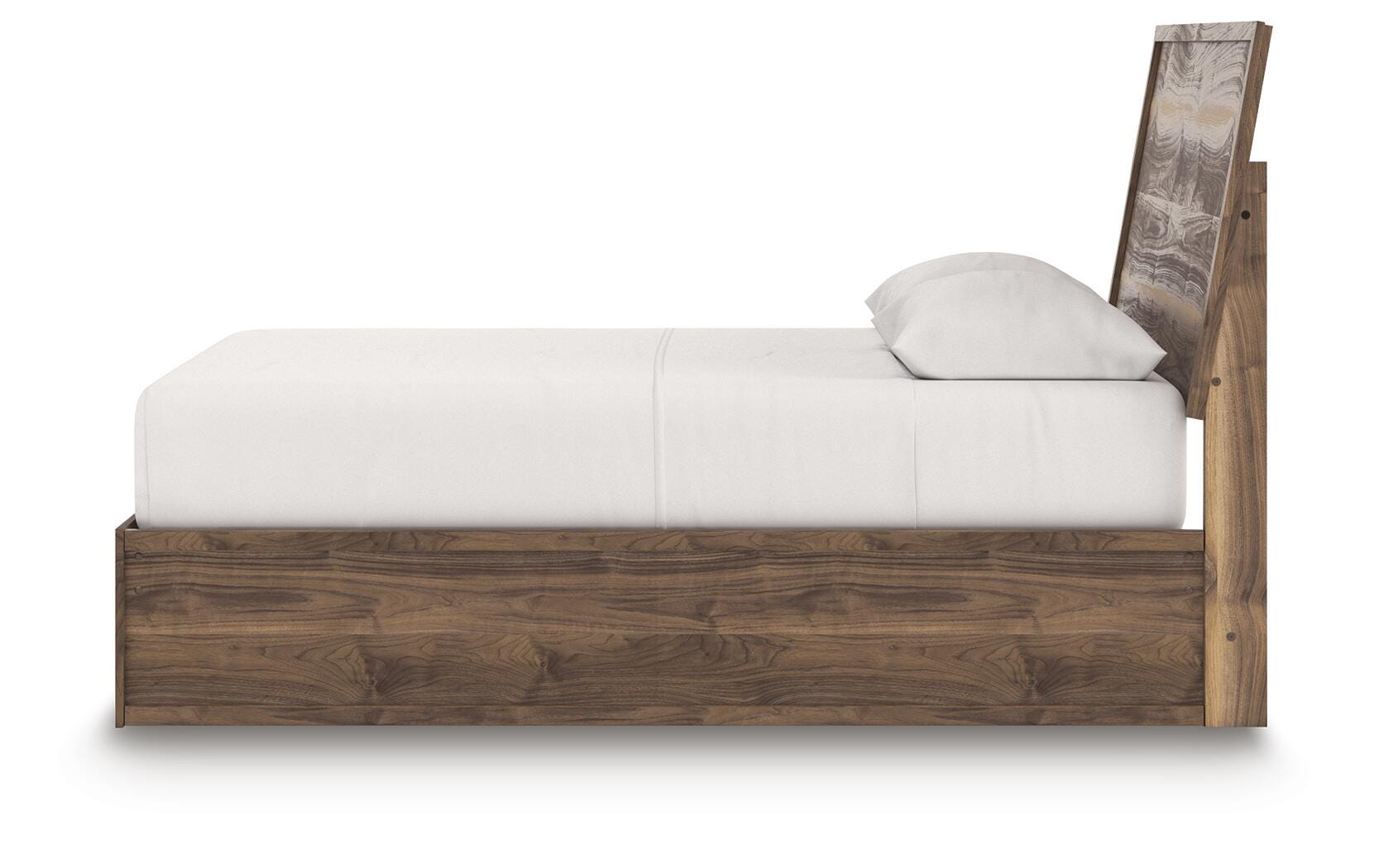 Chirason Panel Platform Bed, Dresser and Mirror
