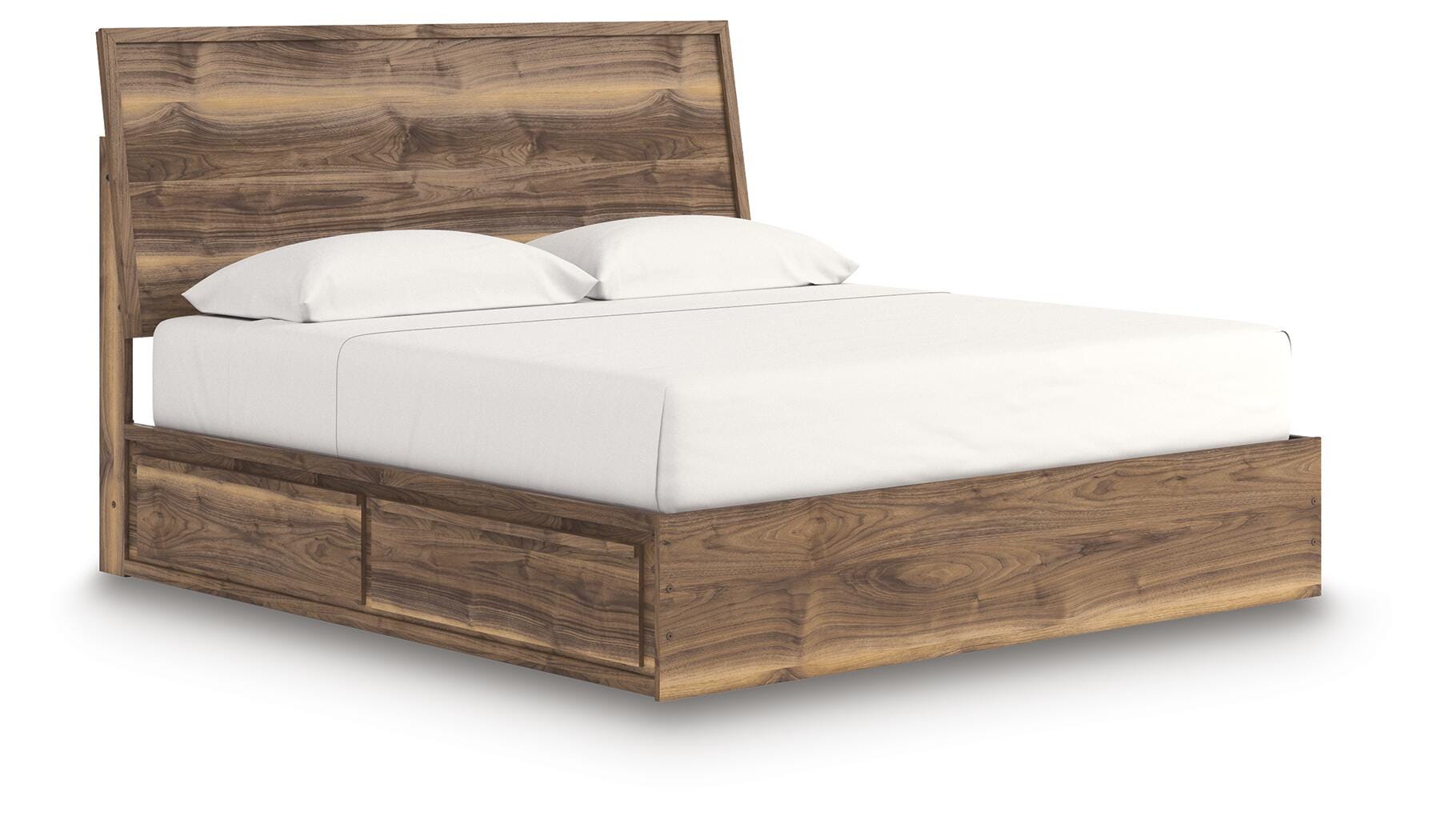 Chirason Panel Bed with Storage