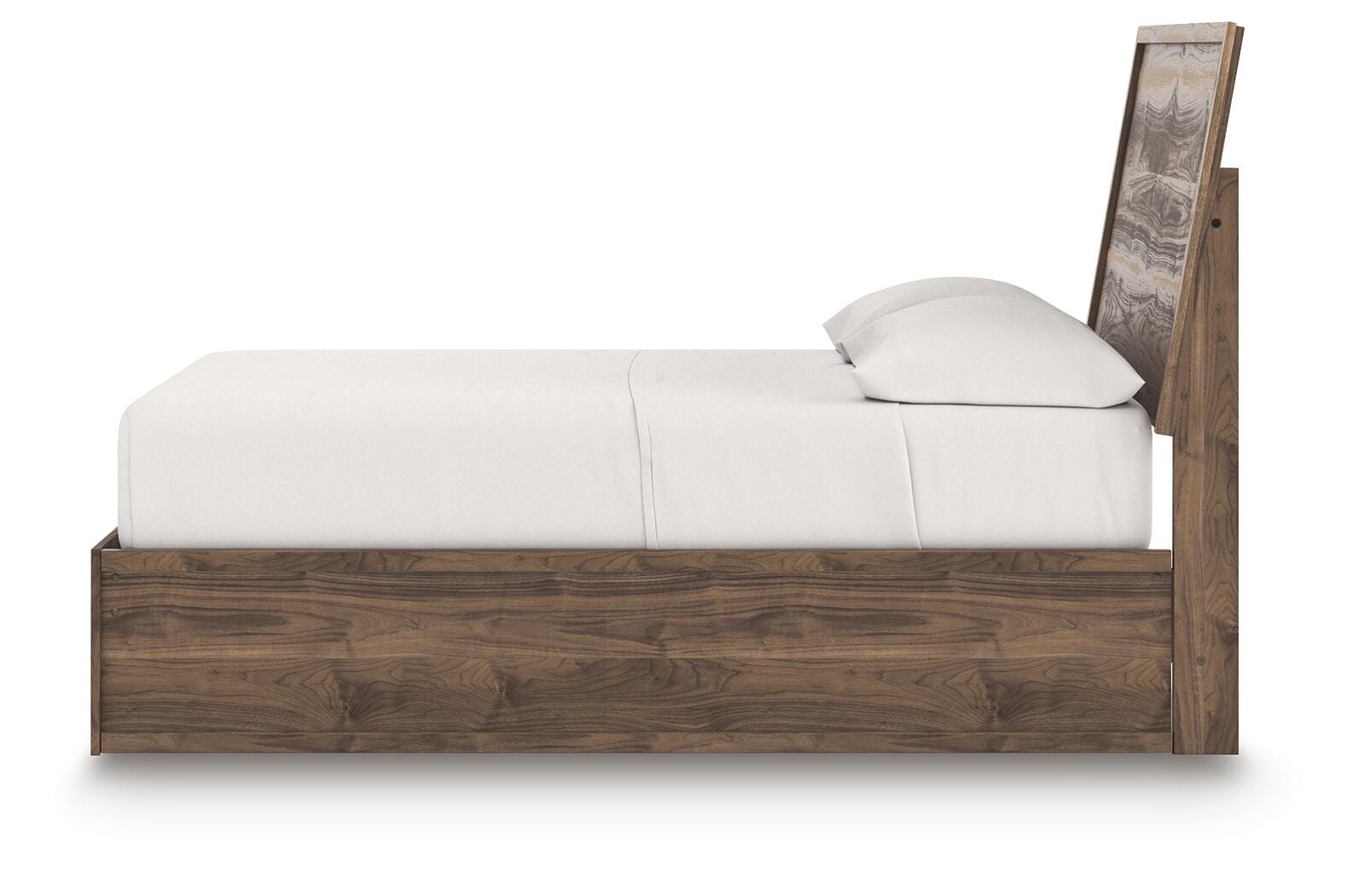 Chirason Panel Platform Bed, Dresser and Mirror