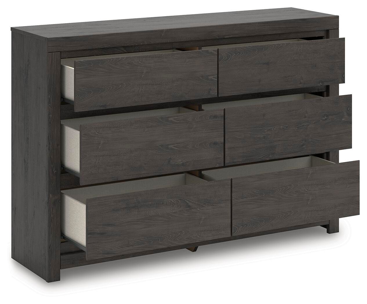 Fraluna Panel Bed and Dresser