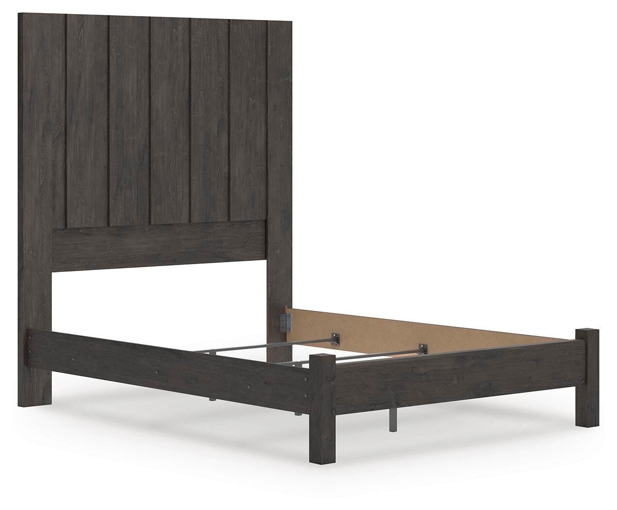 Fraluna Panel Bed, Dresser, Mirror, and Nightstand