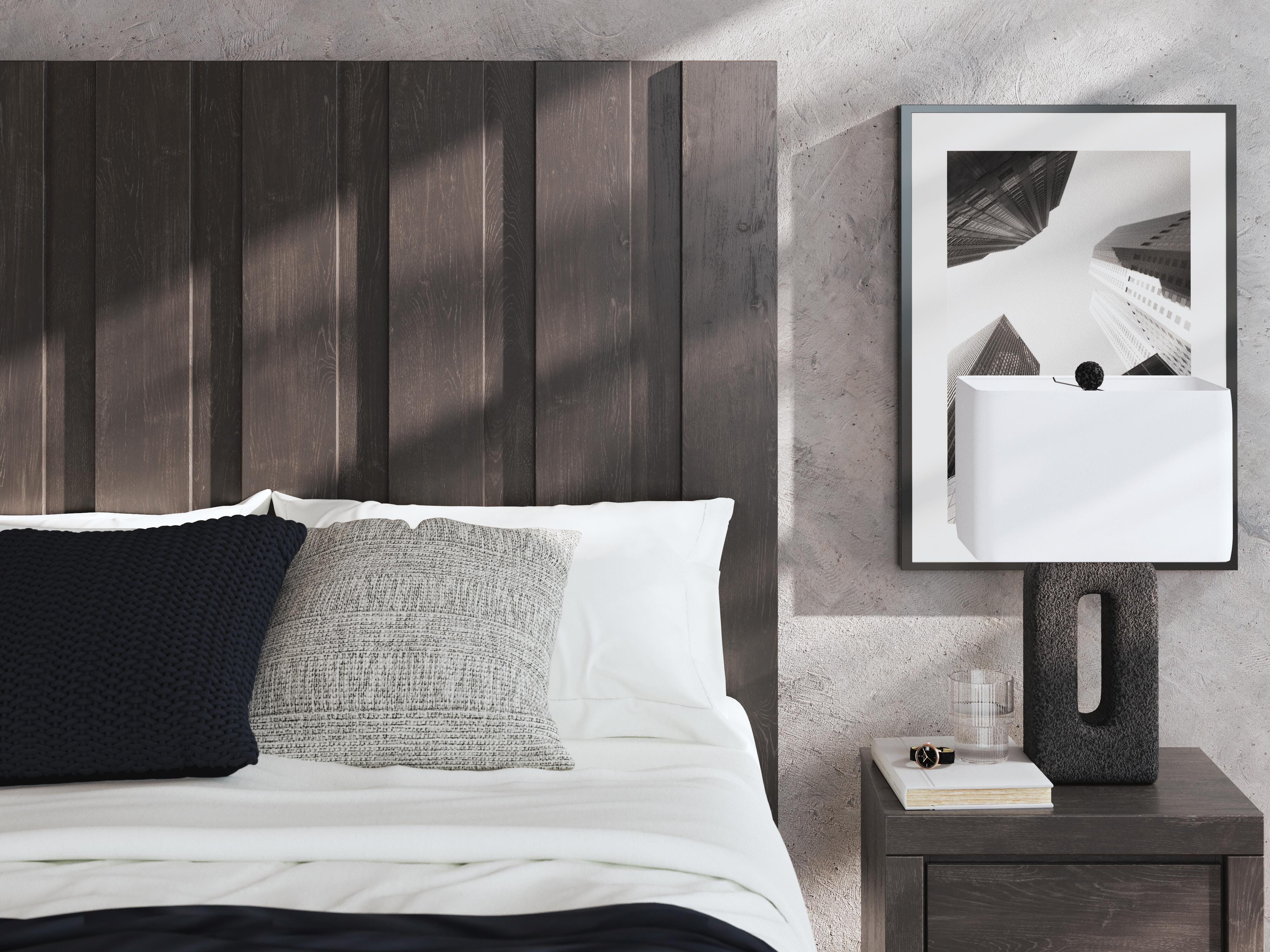Fraluna Panel Bed, Dresser, Mirror, Chest and 2 Nightstands
