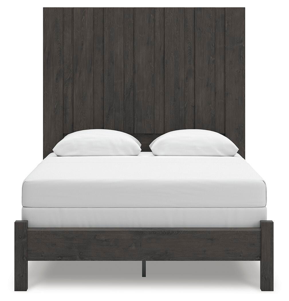 Fraluna Panel Bed, Dresser, Mirror and 2 Nightstands