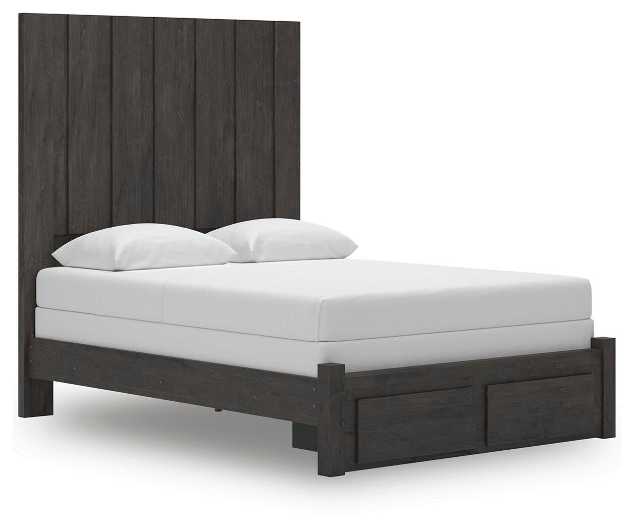Fraluna Panel Storage Bed, Dresser, Mirror and 2 Nightstands