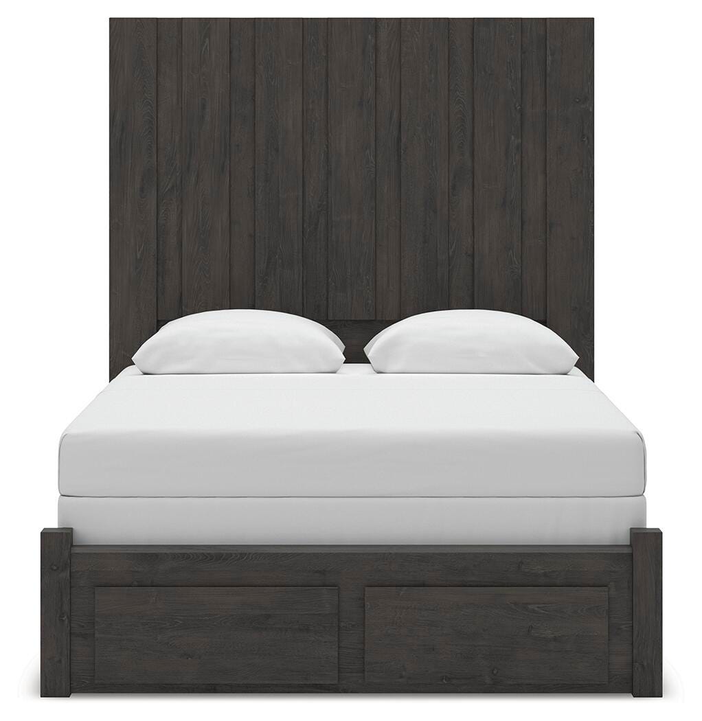 Fraluna Panel Storage Bed
