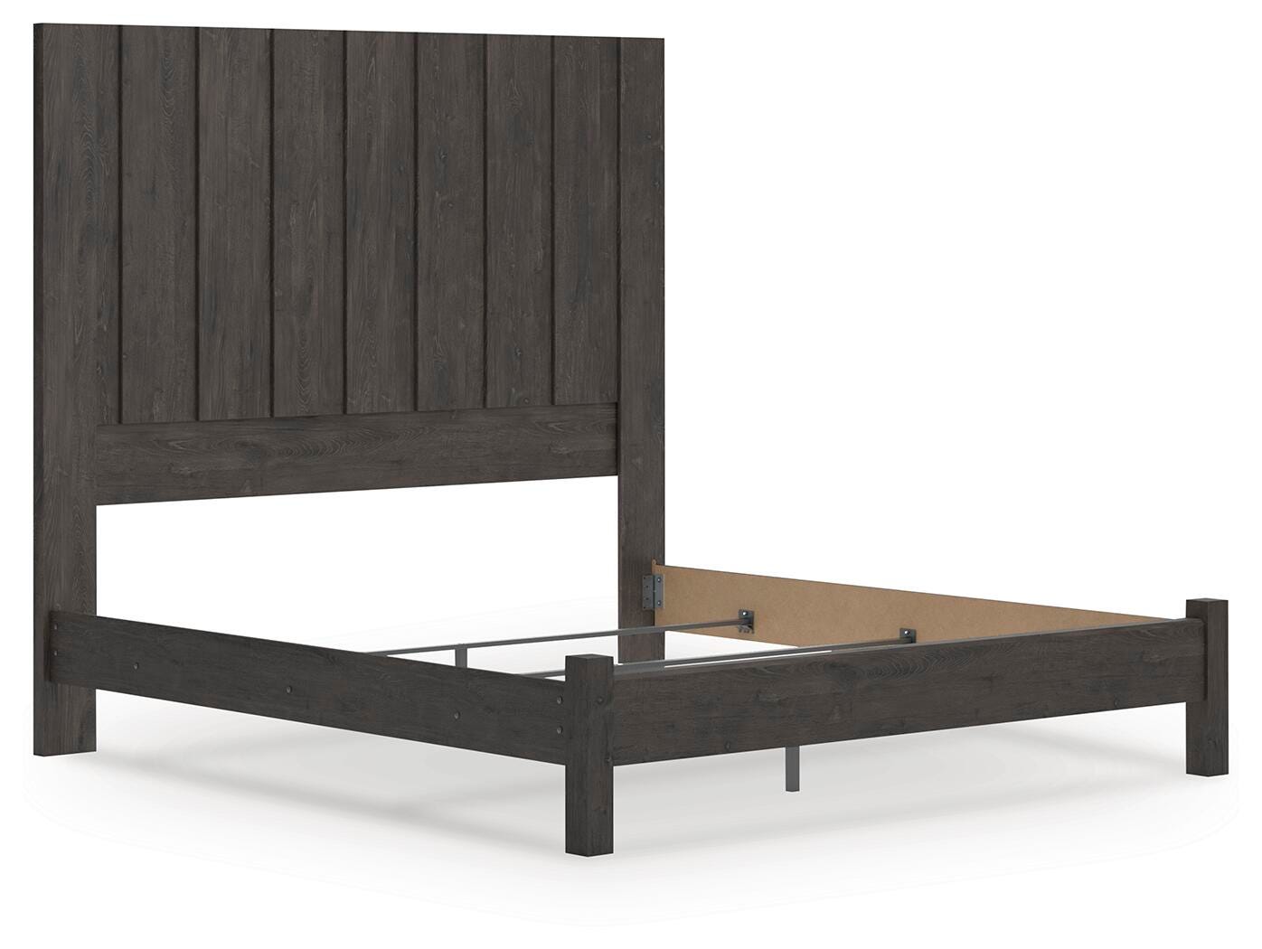 Fraluna Panel Bed, Dresser, Mirror and 2 Nightstands
