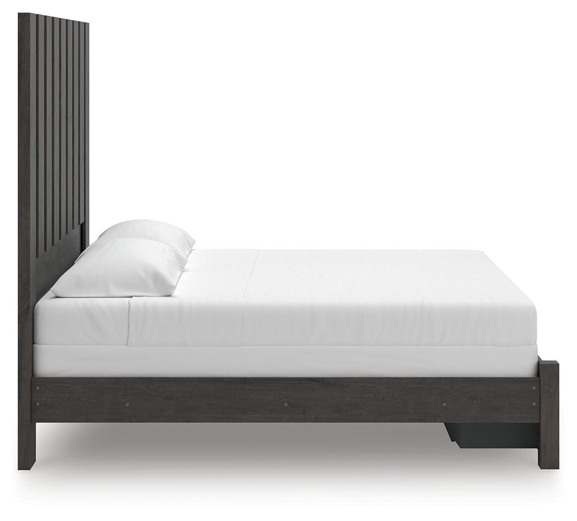 Fraluna Panel Storage Bed, Dresser and Mirror