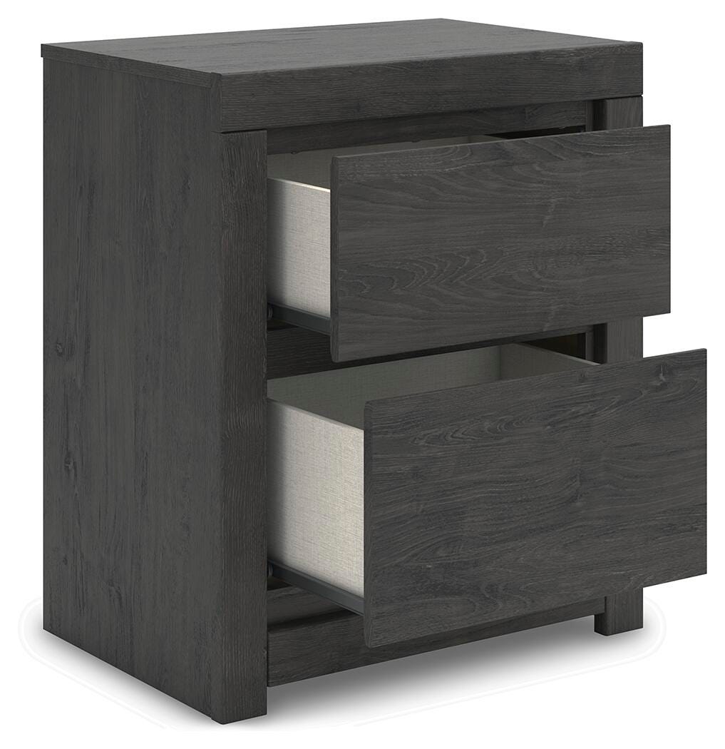 Fraluna Panel Bed, Dresser, Mirror and 2 Nightstands