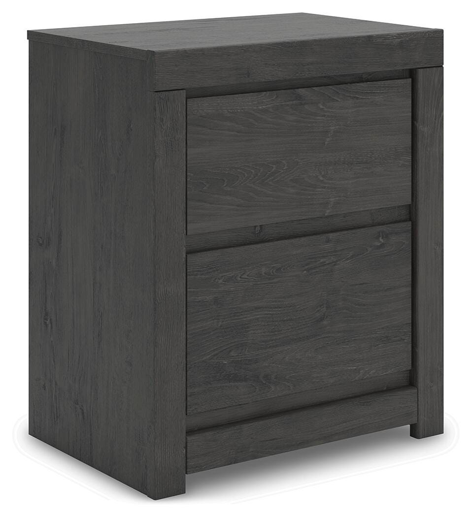 Fraluna Panel Storage Bed, Dresser, Mirror and 2 Nightstands