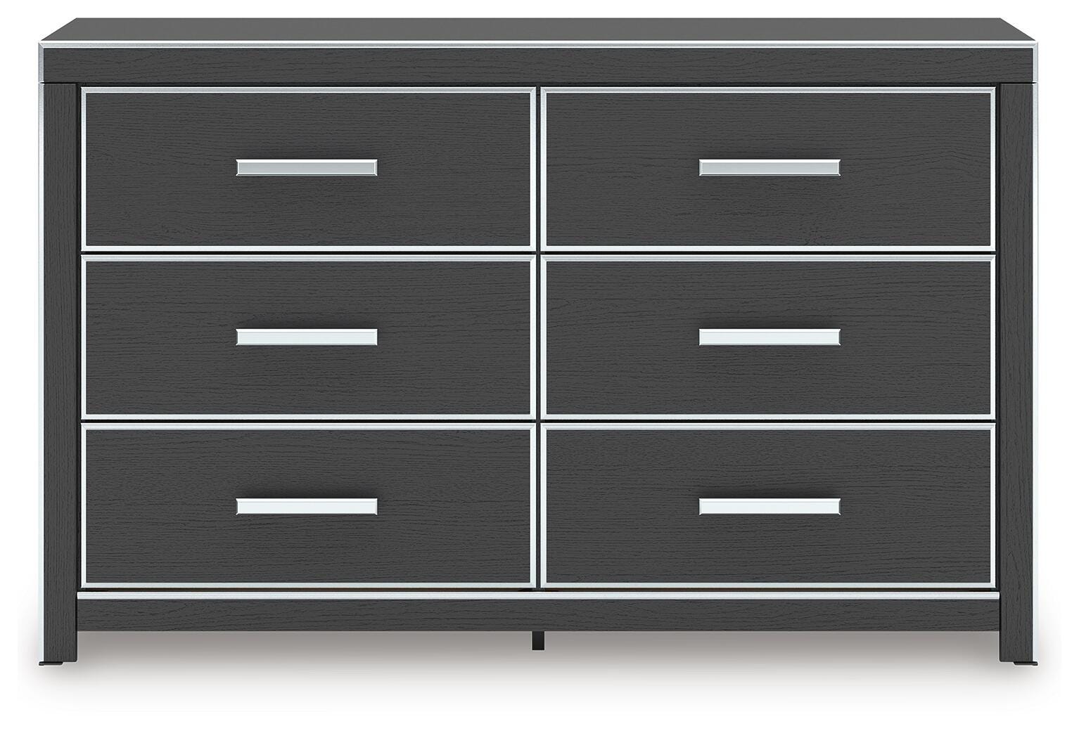 Zuraleus Upholstered Bed, Dresser and Nightstand
