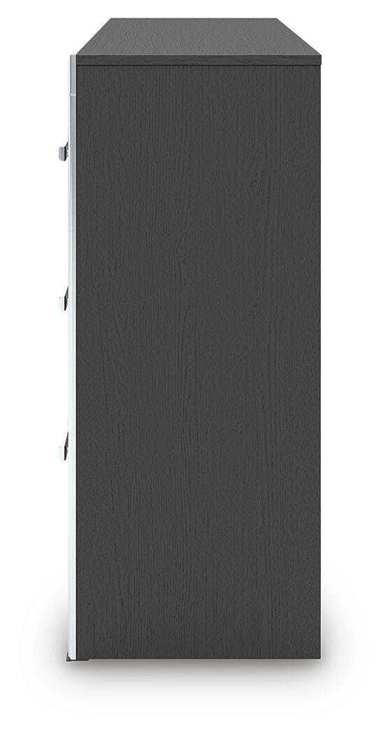 Zuraleus Upholstered Bed, Dresser and Nightstand