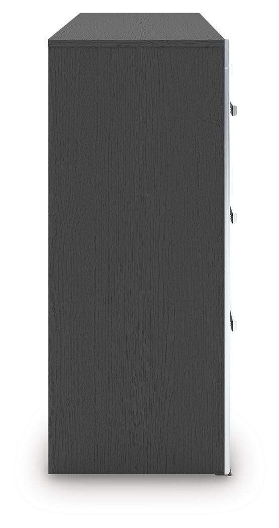 Zuraleus Upholstered Bed, Dresser and Nightstand