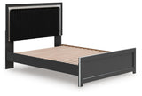Zuraleus Upholstered Panel Platform Bed