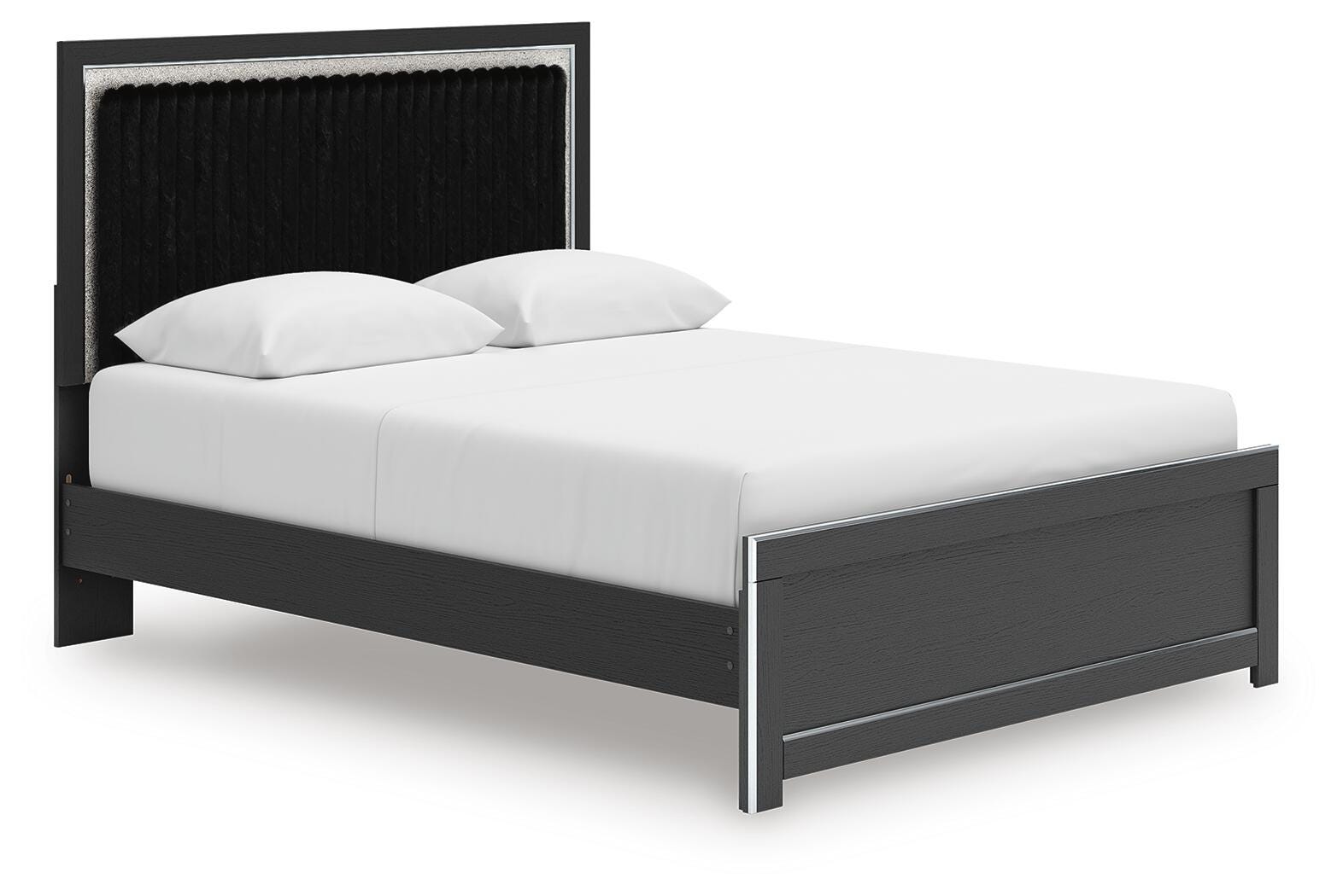 Zuraleus Upholstered Panel Platform Bed