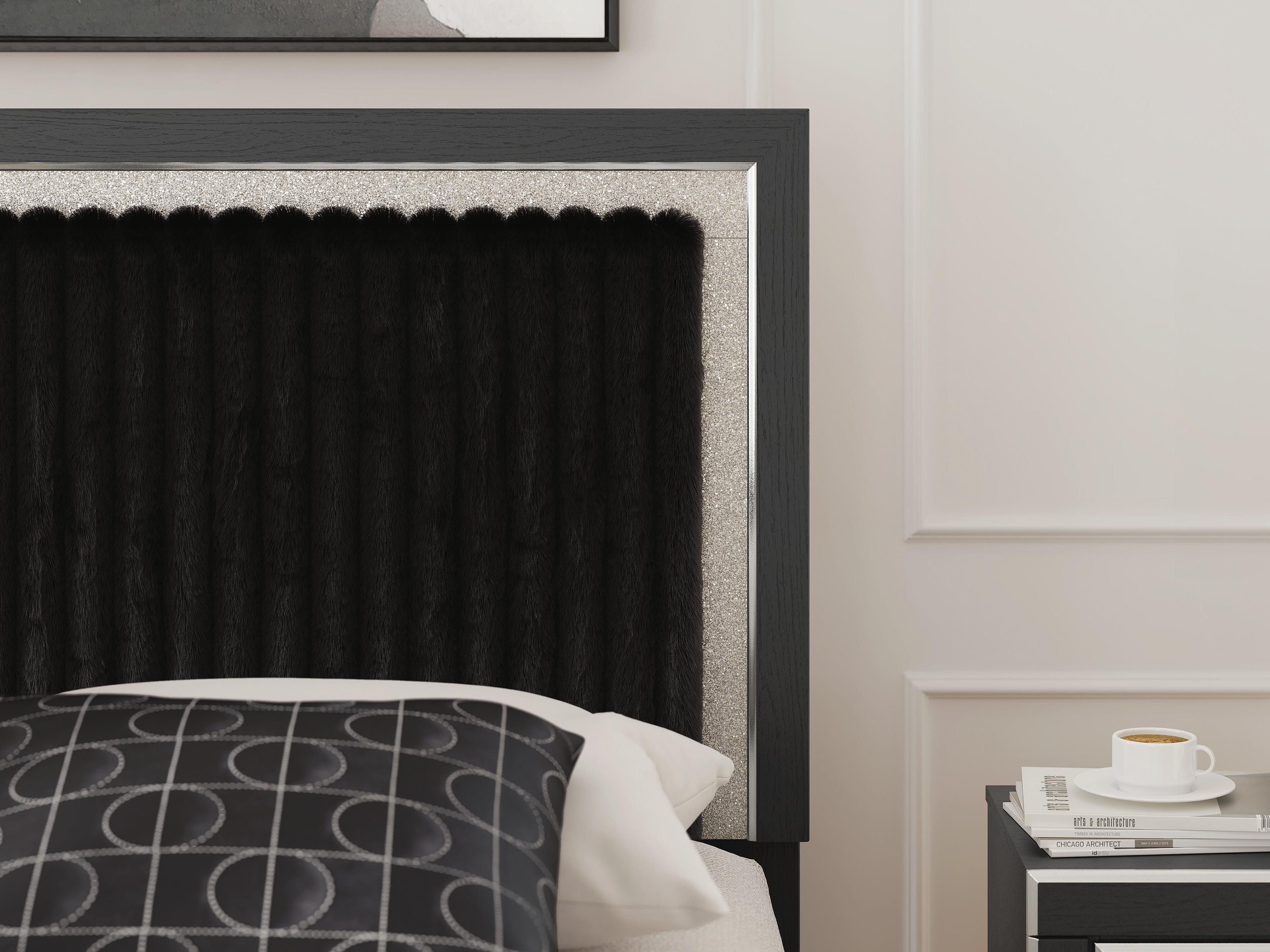 Zuraleus Upholstered Panel Platform Bed