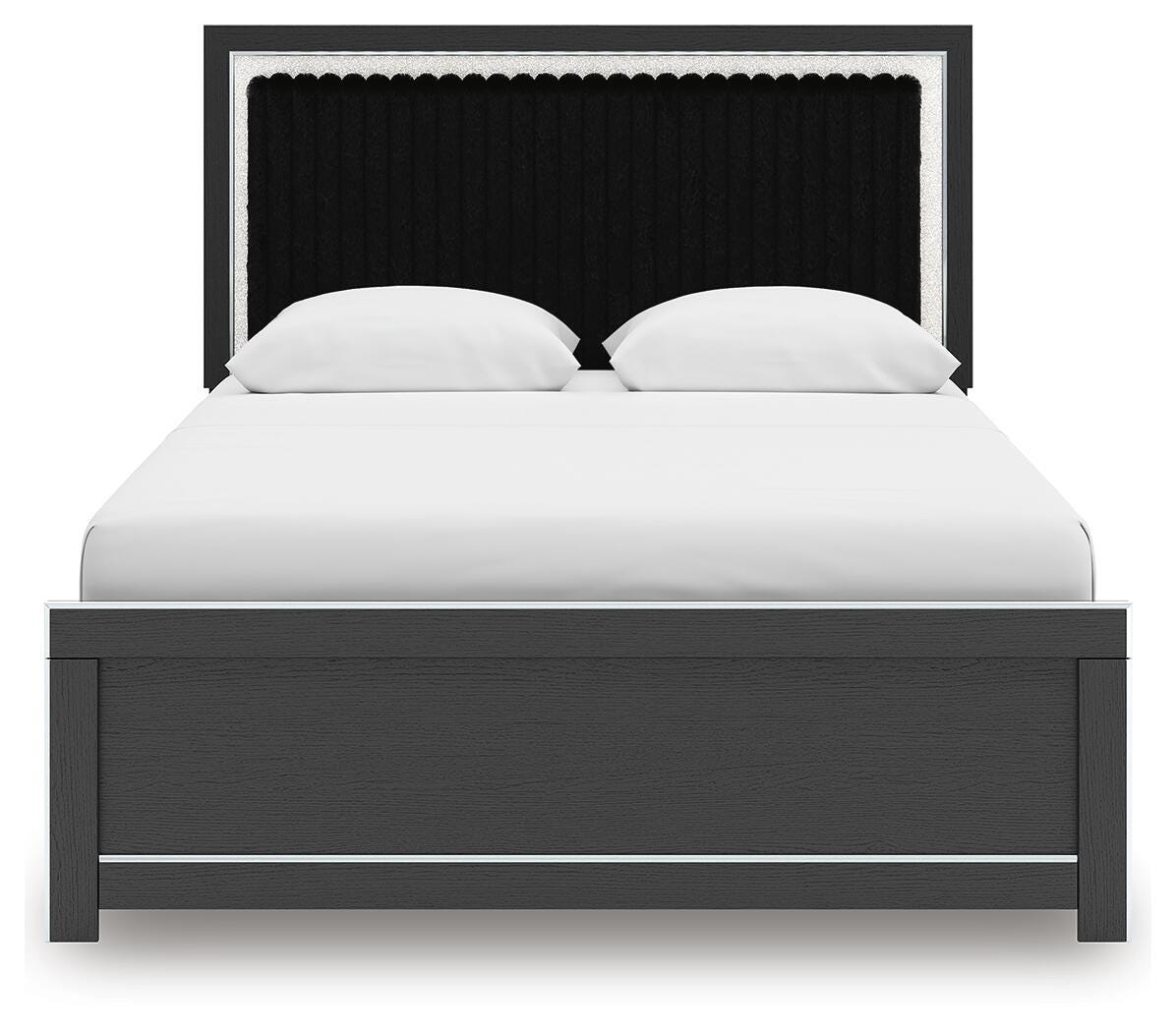 Zuraleus Upholstered Panel Platform Bed