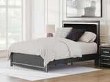 Zuraleus Upholstered Panel Platform Bed