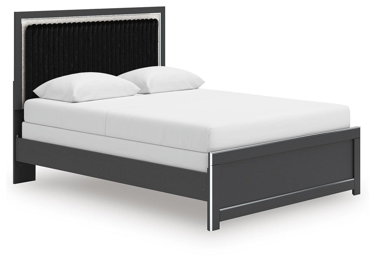 Zuraleus Upholstered Panel Bed