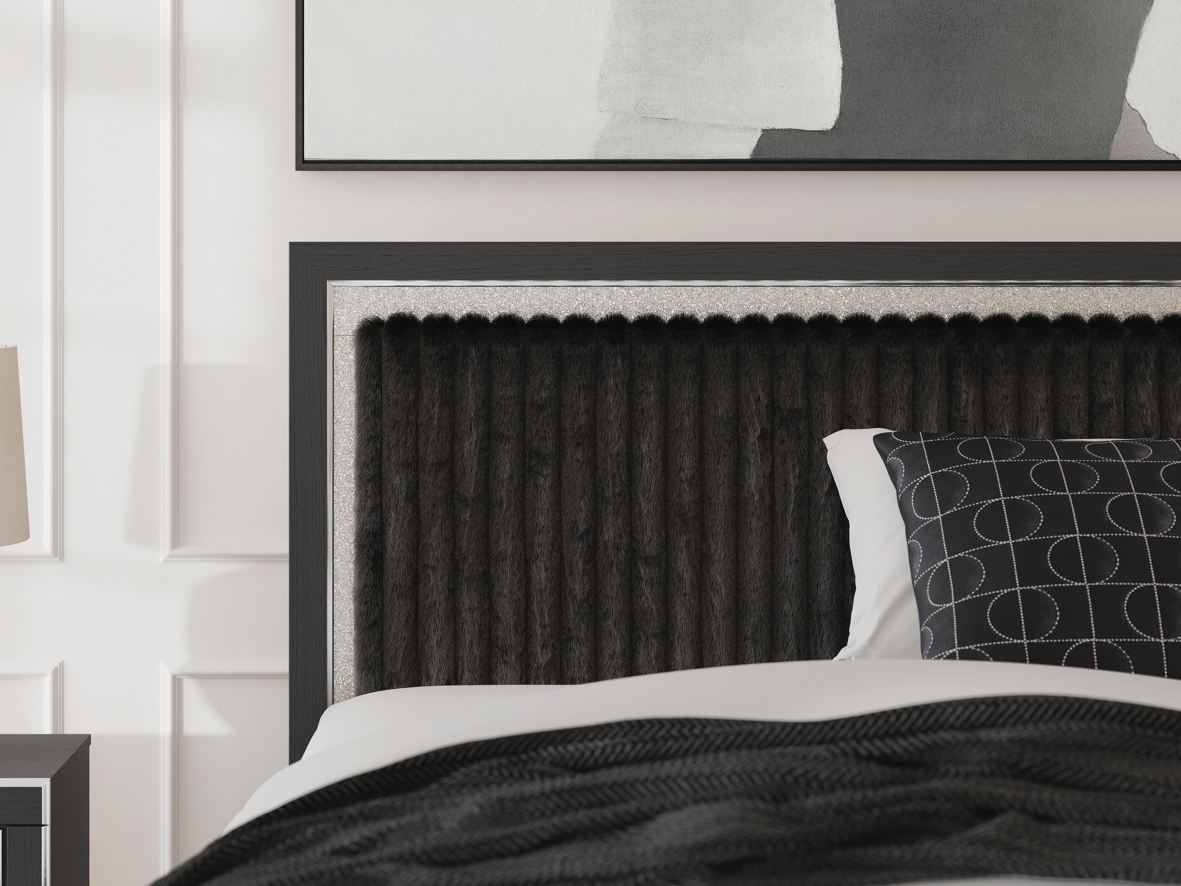 Zuraleus Upholstered Panel Bed