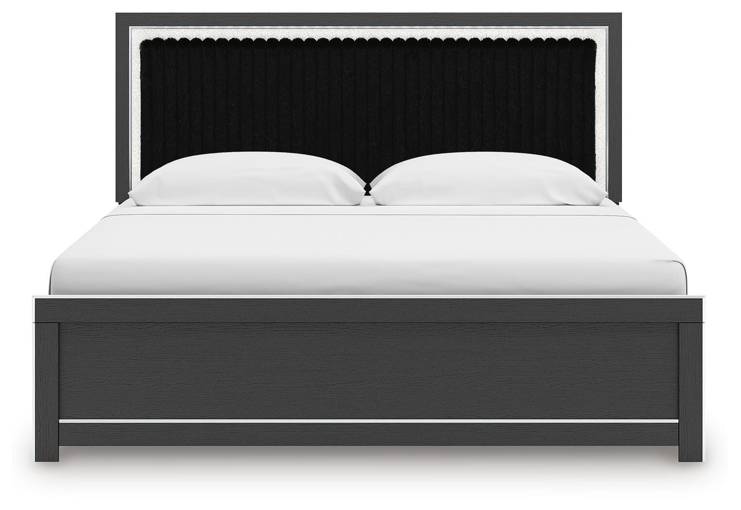 Zuraleus Upholstered Panel Platform Bed