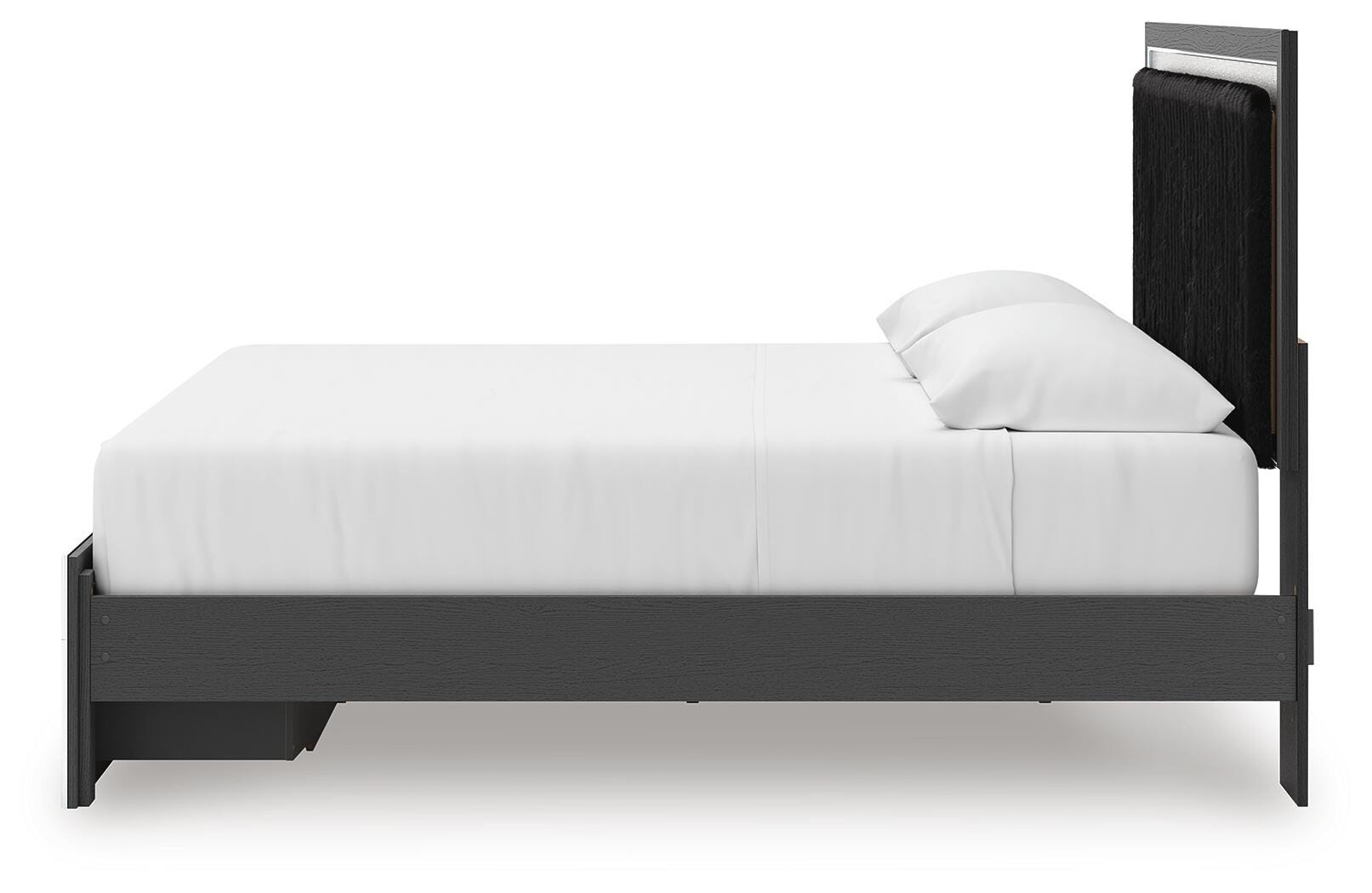 Zuraleus Upholstered Panel Platform Storage Bed
