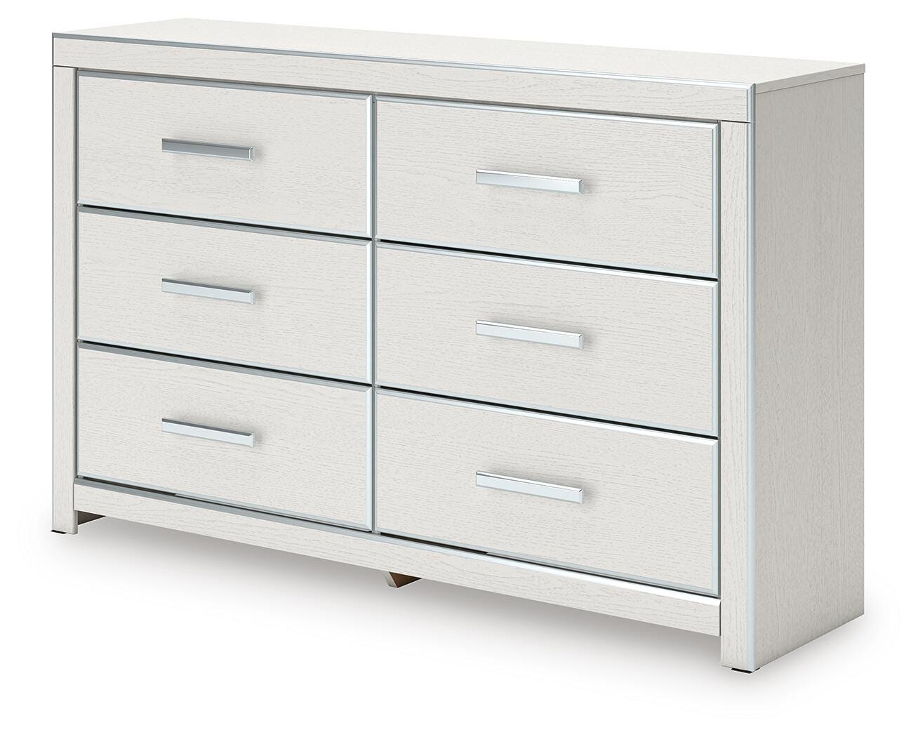 Zuraleus Upholstered Panel Platform Bed and Dresser